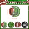 ITTEBISS 48PCS Football Birthday Party Decorations, 7" Football Party Plates