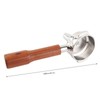 58mm Portafilter Single Head Extraction Solid Wood Handle Stainless Steel