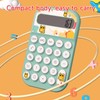 Exlliy Cute Calculator, 8-Digit LCD Mini Pocket Calculator, Aesthetic &