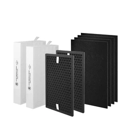 Byseacore HPA5100B Replacement Filter Compatible with Honeywell Air Purifiers HPA5100 HPA5150 HPA3100, 2 R HEPA(H13), 2 S Carbon and 4 A Pre-Filters, Part# HRF-R1 HRFSC1 HRF-ARVP100 HRF-A100