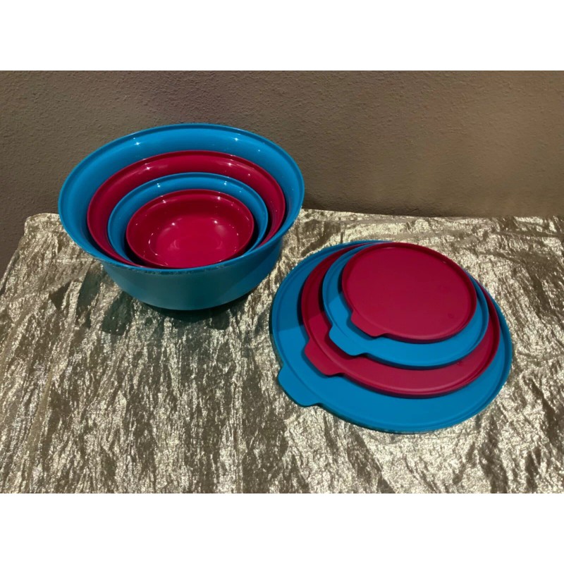 Tupperware New Tupperware Set of 4 Aloha Nesting Bowls with