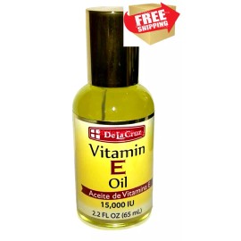 DLC Vitamin E Oil ~ Aceite de Vitamina E ~ 15,000 IU ~ 2.2 FL OZ