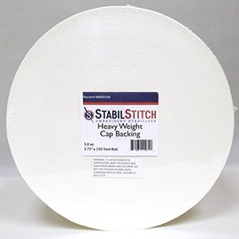Heavy Weight (3.0 oz) Cap Backing 3.75" x 250 Yard Roll - Embroidery Stablizer