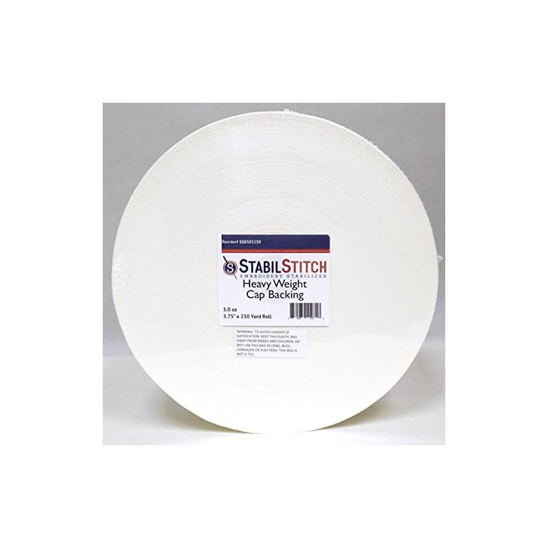 Heavy Weight (3.0 oz) Cap Backing 3.75" x 250 Yard
