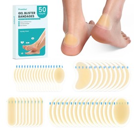 Water Resistant Hydrocolloid Blister Bandages - 50 Count