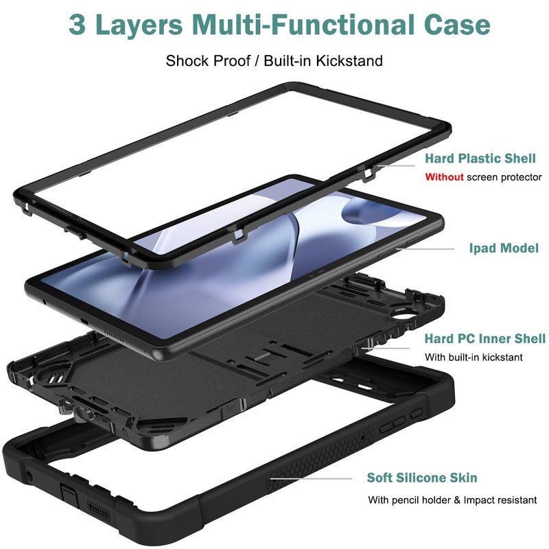 Suttkue Case Compatible with T-Mobile REVVL Tab 2 2025 Tablet,