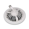 Small Ceiling Fan with Light Remote Control E27 Lamp Holder