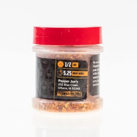 Pepper Joe’s Red Savina Habanero Pepper Flakes – Super Hot Chili Pepper Flakes – 1/2oz Shaker Jar – Pure Crushed Hot Pepper Flakes for Spicy Cooking (2 Pack)