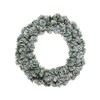 Kaemingk Everlands Snowy Imperial Artificial Christmas Wreath 35cm