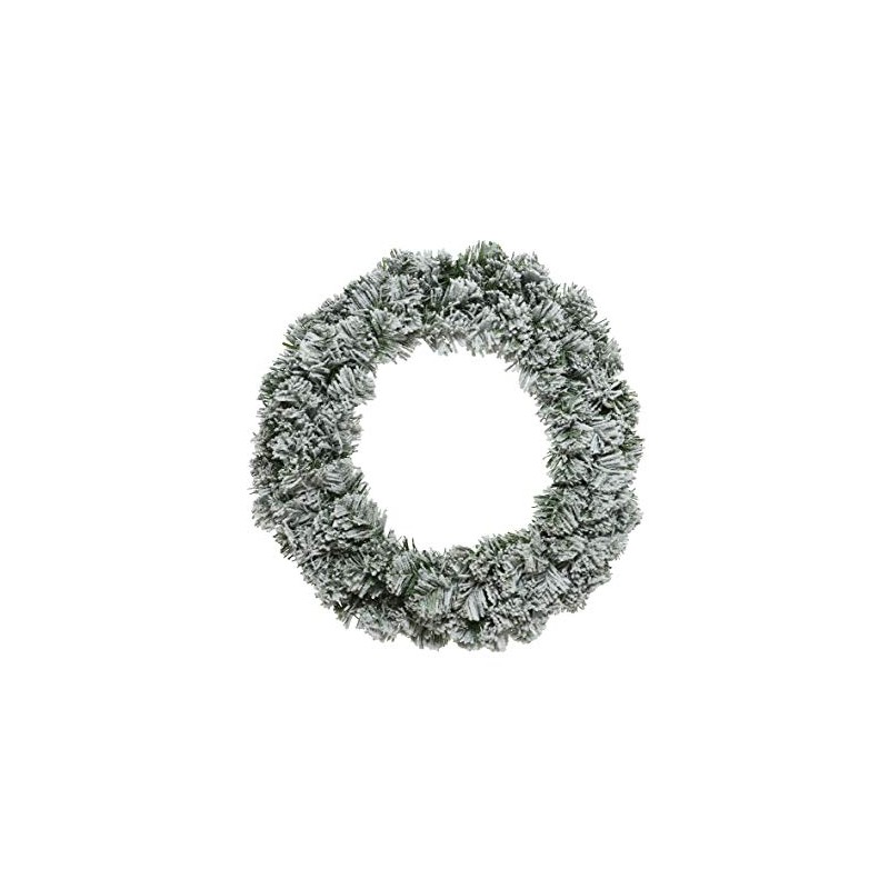 Kaemingk Everlands Snowy Imperial Artificial Christmas Wreath 35cm