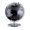 TROIKA Original 25 cm Diameter Globe - Planet - Chrome