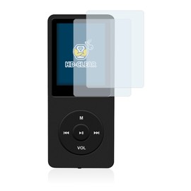 BROTECT (Pack of 2 Screen Protectors for AGPtek 8GB MP3 Player, Screen Protector, Made in Germany, Ultra Clear