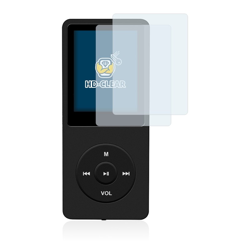 BROTECT (Pack of 2 Screen Protectors for AGPtek 8GB MP3
