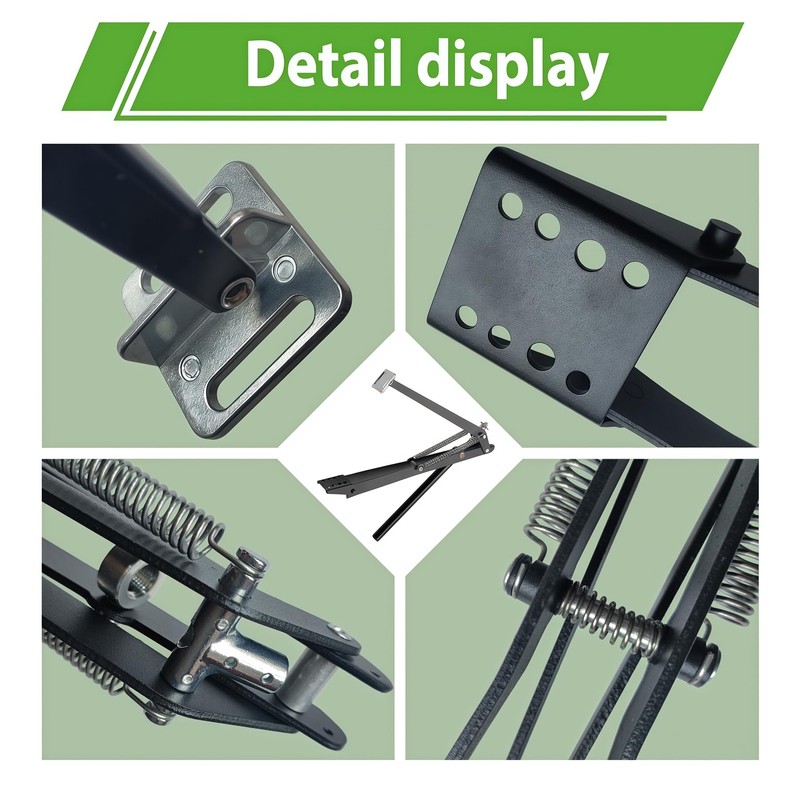 yisanxunshi Greenhouse Automatic Vent Opener (Black Double Spring1PCS)