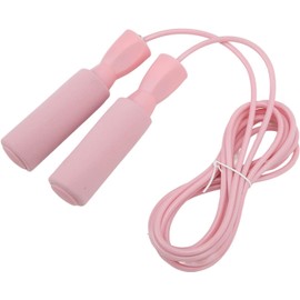 Saltar la Cuerda, Amplia Aplicación de Amortiguación Suave, Espuma Viscoelástica, Rodamientos Dobles Ajustables, Mejorar los Reflejos para el Entrenamiento de los niños (Rosa)