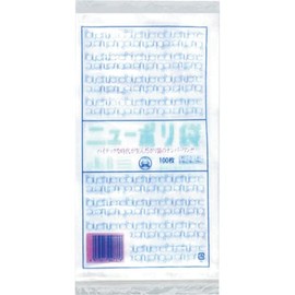 福助工業 XPL2902 New Poly Bags 03 No. 8 LDPE China (Pack of 100)