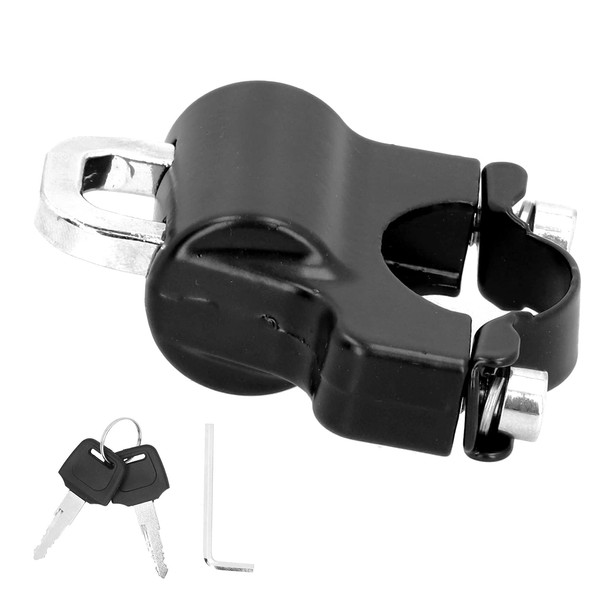 Helmet Lock Motorcycle Helmet Lock Security Metal Padlock 2Keys for