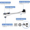 Ejoyous Mini Ratchet, 1/4 Inch Mini Ratchet Wrench Socket Ratchet