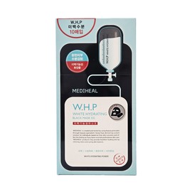 Mediheal W.H.P Whitening Moisture Black Mask EX 25g 10 sheets / 메디힐 W.H.P 미백 수분 블랙 마스크 EX 25g 10매