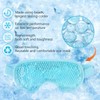Eye Mask Cooling Glasses Reusable Cooling Eye Mask for Dark