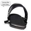 Exercise Bike Pedal Straps, 12.2in Heavy Duty Adjustable Length Universal Pedal Strap, and Widened Straps for Spinning