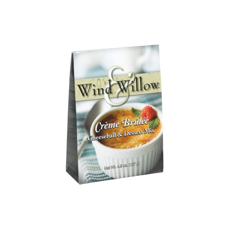 Wind and Willow Creme Brulee Cheeseball Mix, 4.5-Ounce Boxes (Pack