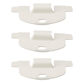 for Hunter Douglas Blind Clips Lite Rise Handle, 3/4" Bottom Rail Handle for Cordless Shade Handle Replacement for Hunter Douglas Duette Window and Applause Cordless Shades 3 Pack