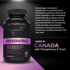 Nutratology Nutratology Resveratrol Supplement - 600MG Per 2 Capsules -