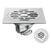 Coladera Universal Zero Olores Con Check Y Atrapa Cabellos