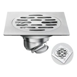 Coladera Universal Zero Olores Con Check Y Atrapa Cabellos