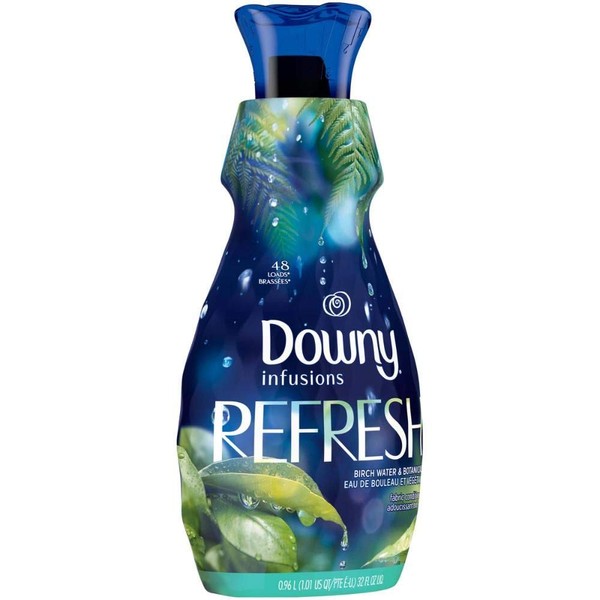 Downy Downy Infusions Liquid Fabric Softener, Refresh, Birch Water &