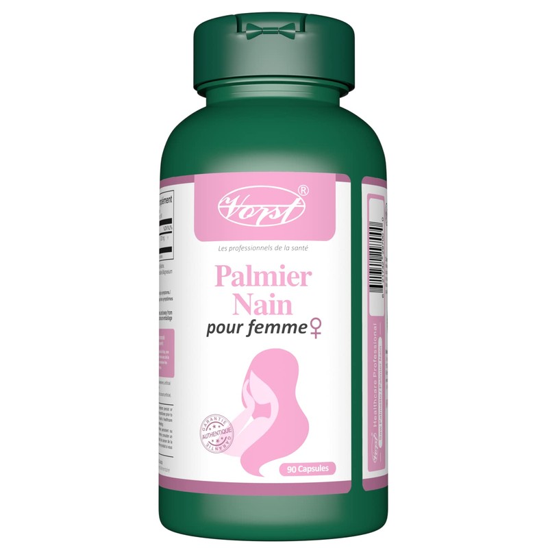 VORST Saw Palmetto for Women 90 Capsules | 1 Bottle