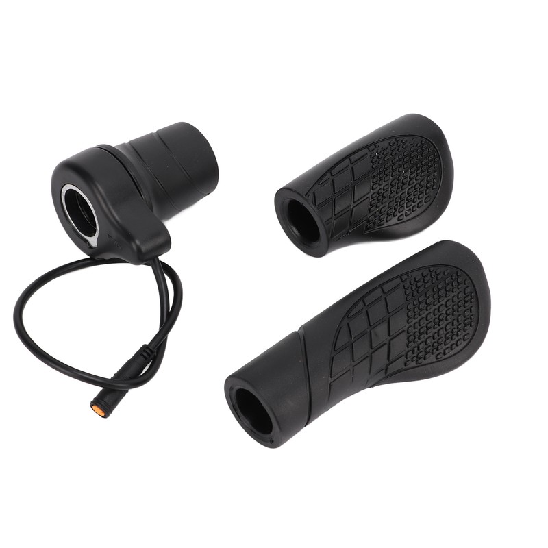 Electric Bicycle Twist Throttle Left 22.2mm Waterproof Throttle Grips for