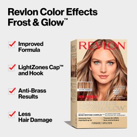Revlon Color Effects Highlighting Kit, Permanent Hair Dye, For Balayage, Frosting, & Ombre Styling, Ammonia & Paraben Free, 20 Blonde, 8 Oz (Pack of 1)