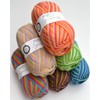 'WYS Sock Wool BLUEF Aced Leicester Wool "Signature 4ply Cocktail