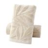 Pidada Hand Towels Set of 2 Leaf Pattern 100% Cotton