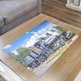 Mchezo 1000 Piece Train Lover Jigsaw Puzzle: Vintage Steam Engine 2147