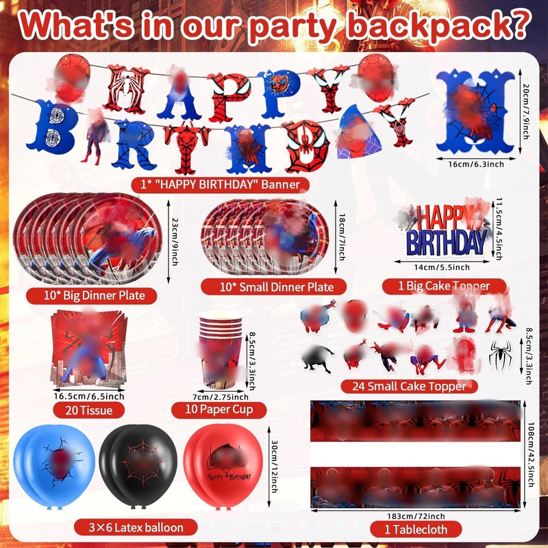 Chukua Party Tableware