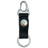 GRAPHICS & MORE Ring-tailed Cat Keychain with Leather Fabric Belt