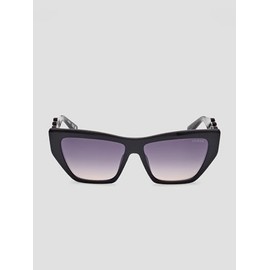 MARCOLIN Women's Gu00111 Glasses, Shiny Black, One Size