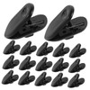 Mipcase 100pcs Headset Holder Clip Earphone Holder Sports Lapel Clip