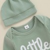 Edhomenn Baby Boys Outfits Long Sleeve Crew Neck Letters Print