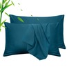 LINENOVA Standard Pillowcase Set of 2, Cooling Rayon from Bamboo