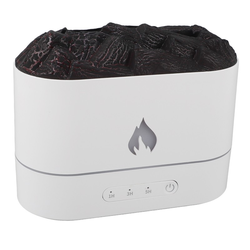 Volcano Aroma Diffuser 7 Colors Lights Fine Mist Simulated Flame