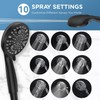 Dual Handheld Shower Head Combo, 2-in-1 Rain Shower Heads System
