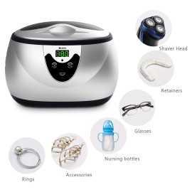 Unbranded Ultrasonic Cleaner, Professional Ultrasonic Jewelry Cleaner with Timer