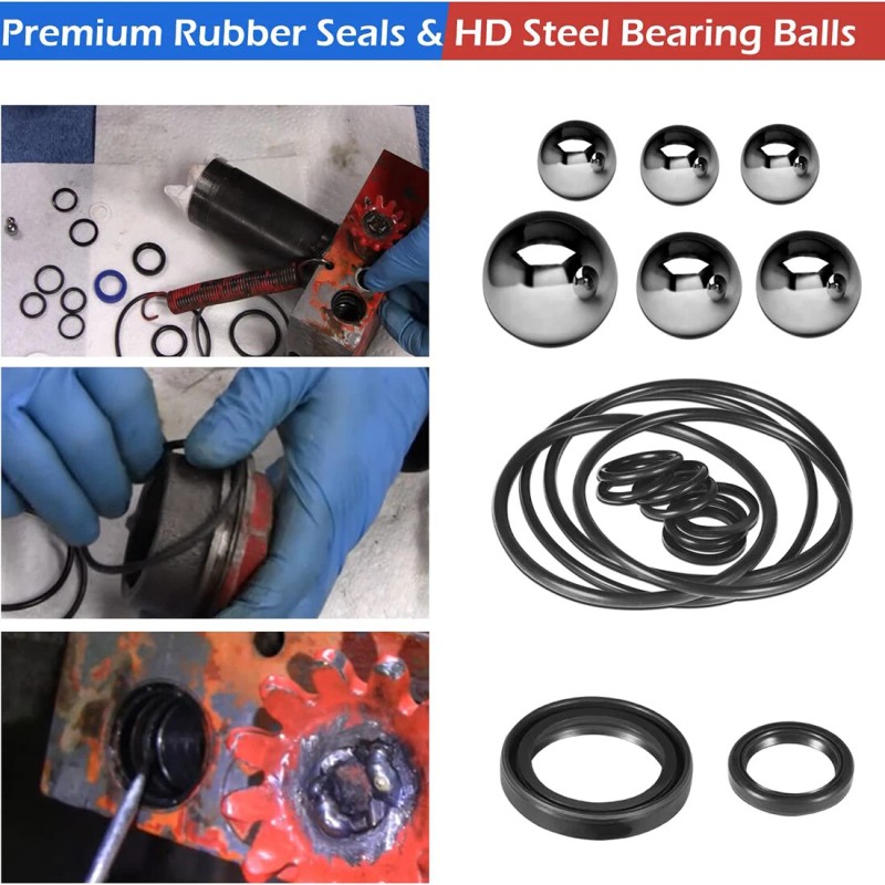 Unbranded AM200F Upgraded Hydraulic Floor Jack Seals Repair Kit For