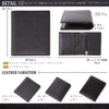 Phlox Men's Bifold Wallet, Thin Genuine Leather, Popular, Women's, Brand,
