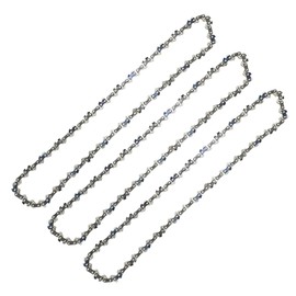 Anxingo 3 Pack 16 Inch Chainsaw Chain 3/8" LP Pitch .043" Gauge 55 Drive Links- 61PMM3 55, Replacement for Stihl MS170, MS171, MS180c, Pole Saw HT7O HT73