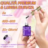 ZIFUTON 5 In 1 Colla Per Unghie Finte Extra Forte,